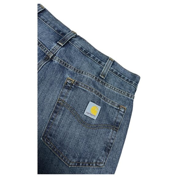 Carhartt Designer Straight Leg Work Denim Jeans - 34 x 28 - Picture 2 of 5